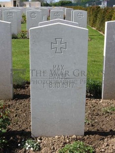 MONT HUON MILITARY CEMETERY, LE TREPORT - HAASE, MAX